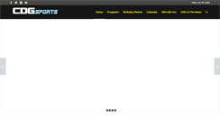 Desktop Screenshot of cdgsportsevents.com
